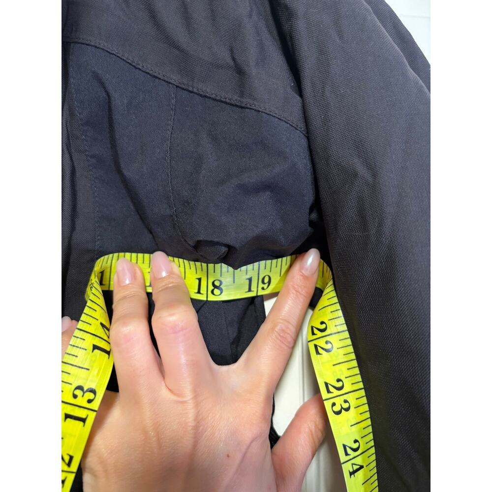 The North Face Women's HyVent Ski Jacket Black Houndstooth Small - Picture 3 of 8